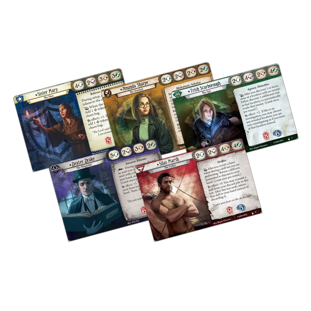 Arkham Horror: The Card Game - Innsmouth Conspiracy - Investigators Expansion (EN) - Fantasy Flight Games - Card Games