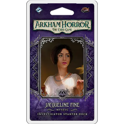 Arkham Horror: The Card Game - Jaqueline Fine Investigator Starter Deck (EN) - Fantasy Flight Games - Card Games