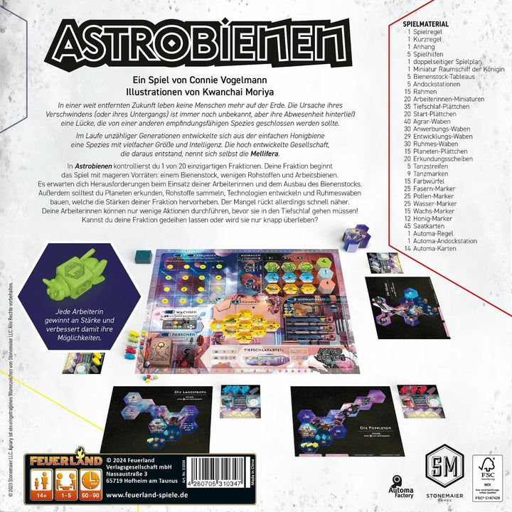 Astrobienen (DE) - Feuerland Spiele - Board Games