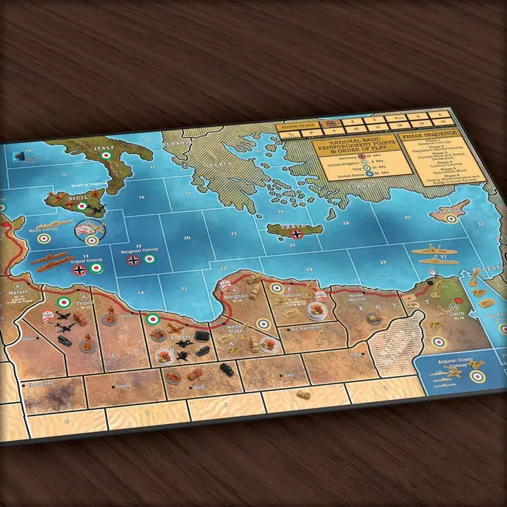 Axis & Allies: North Africa (EN) - Renegade Game Studios - Board Games