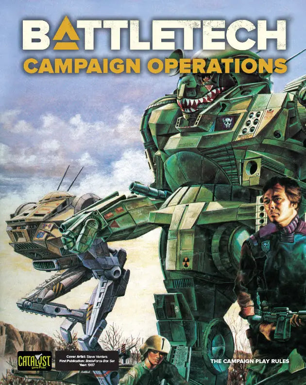 BattleTech: Campaign Operations (EN) - Catalyst Game Labs - Miniature Games