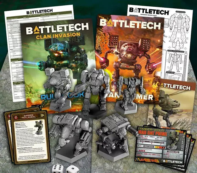 BattleTech: Clan Invasion (EN) - Catalyst Game Labs - Miniature Games