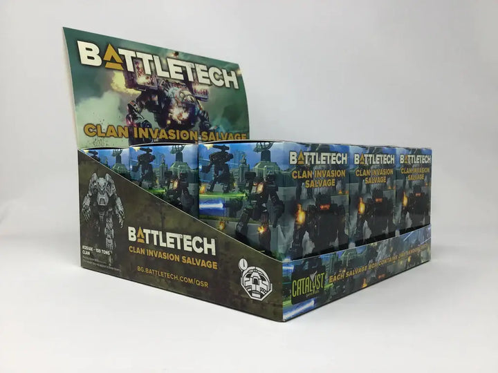 BattleTech: Clan Invasion - Salvage Blind Box (EN) - Catalyst Game Labs - Miniature Games