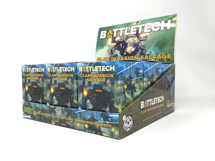 BattleTech: Clan Invasion - Salvage Blind Box (EN) - Catalyst Game Labs - Miniature Games