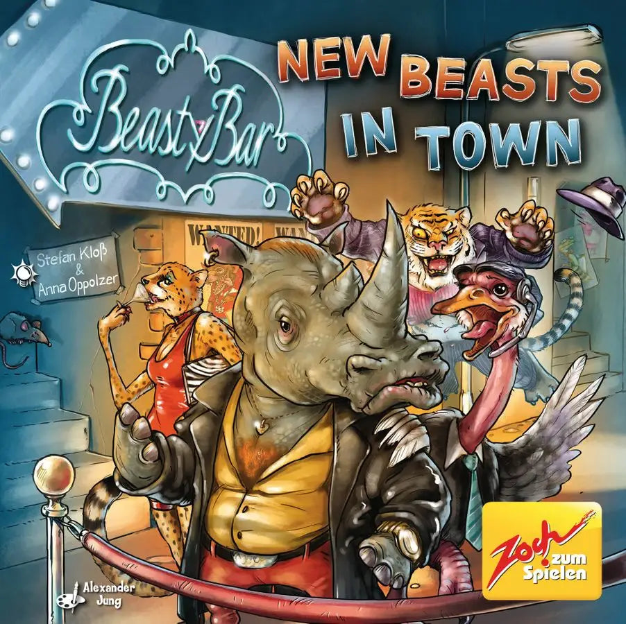 Beasty Bar: New Beasts in Town (DE/EN/FR/IT) - Zoch Verlag - Board Games