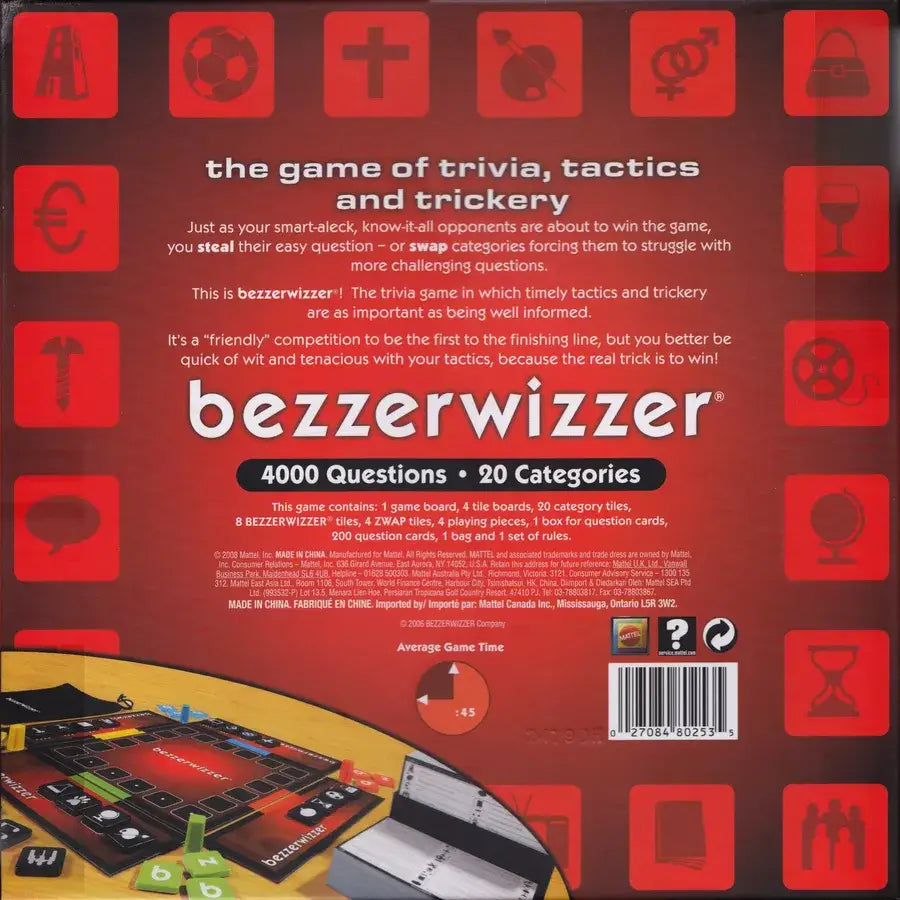 Bezzerwizzer (EN) - Bezzerwizzer - Board Games