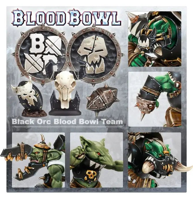 Blood Bowl: Black Orc - Team - Games Workshop - Miniature Games