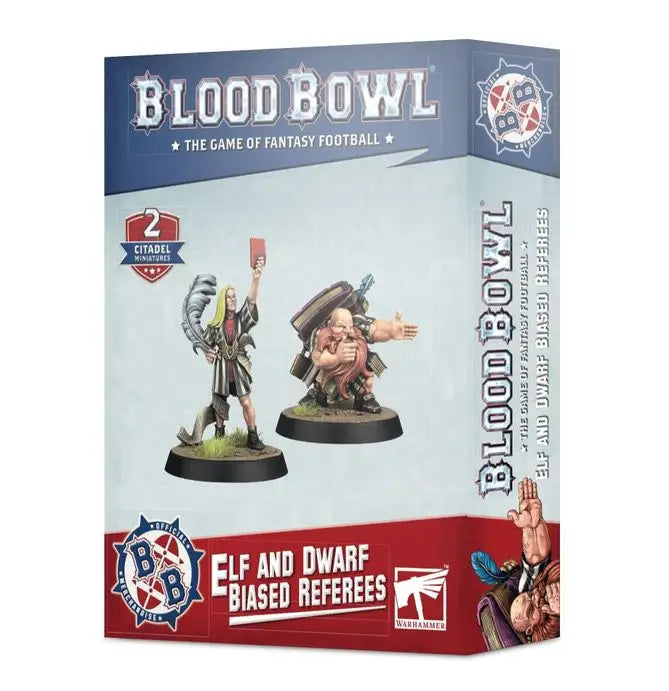 Blood Bowl: Elf and Dwarf Biased Referees - Games Workshop - Miniature Games