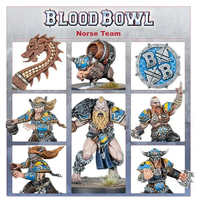 Blood Bowl: Norse - Team - Games Workshop - Miniature Games