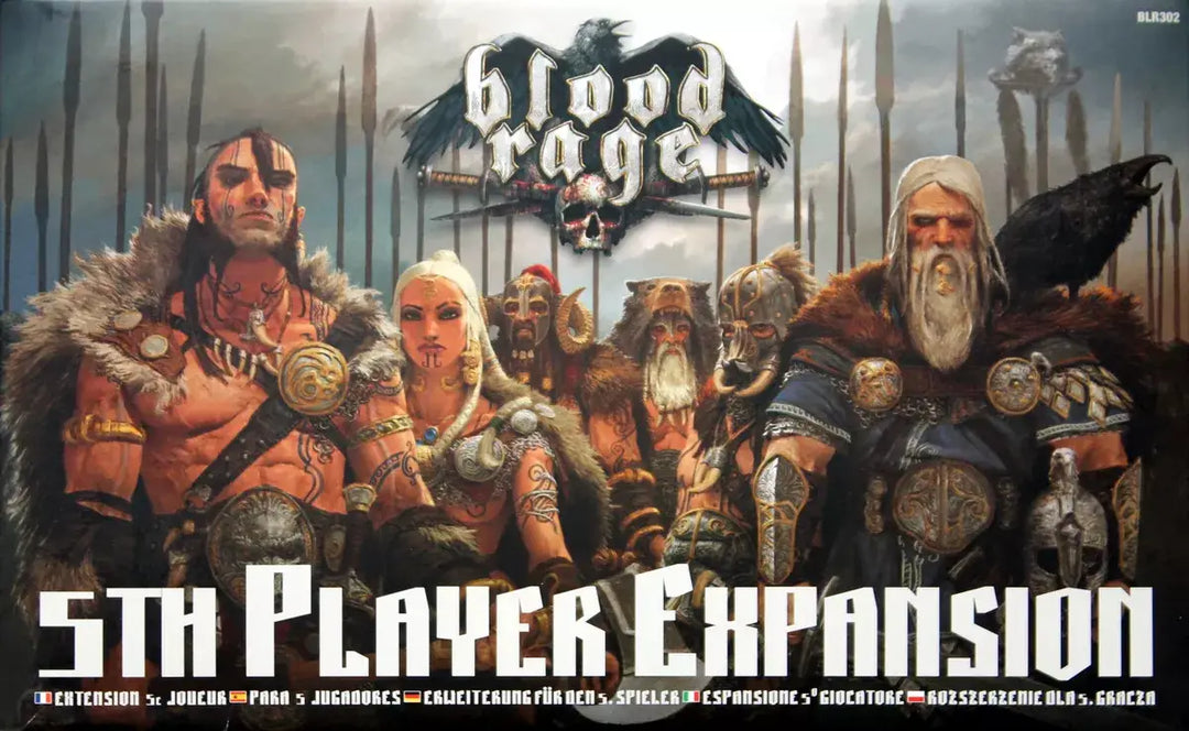 Blood Rage: 5th Player Expansion (EN) - Cool Mini or Not - Board Games