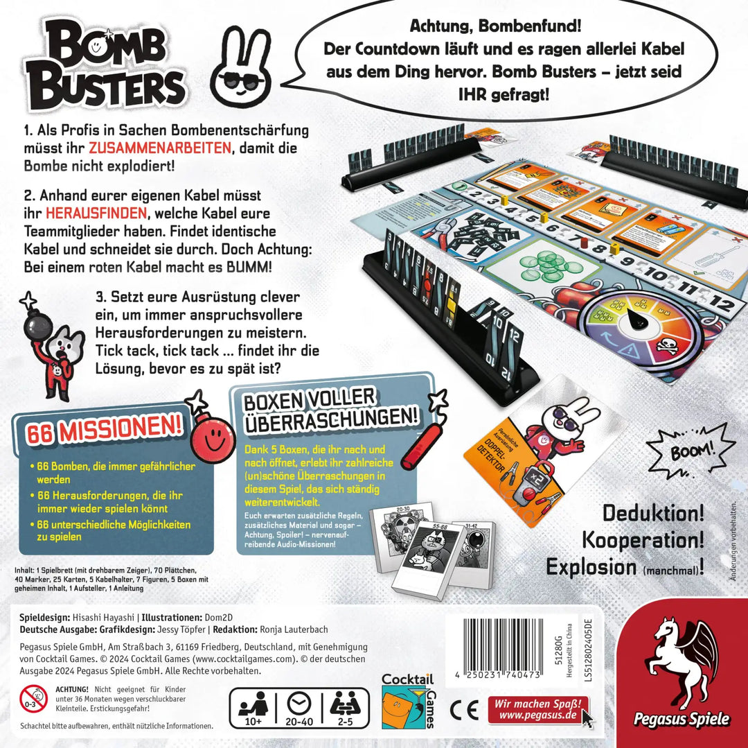 Bomb Busters (DE) - Pegasus Spiele - Board Games