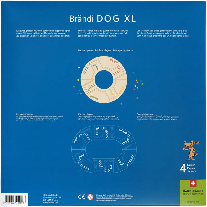 Brändi Dog XL 4 players - Brändi - Board Games