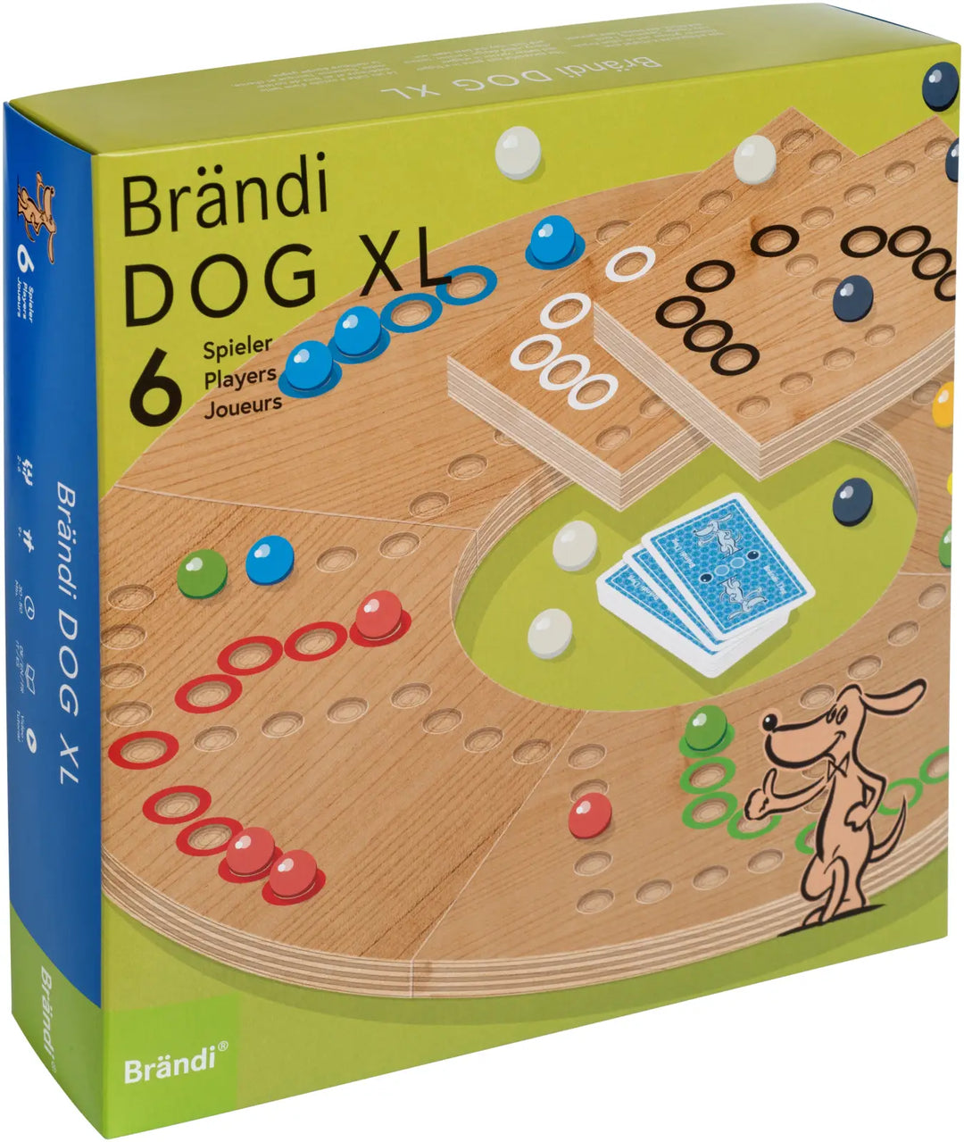 Brändi Dog XL 6 players - Brändi - Board Games