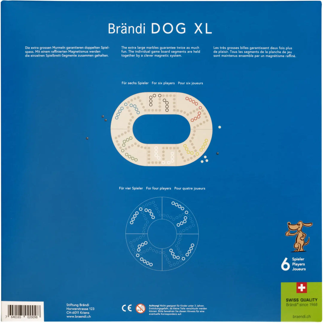 Brändi Dog XL 6 players - Brändi - Board Games