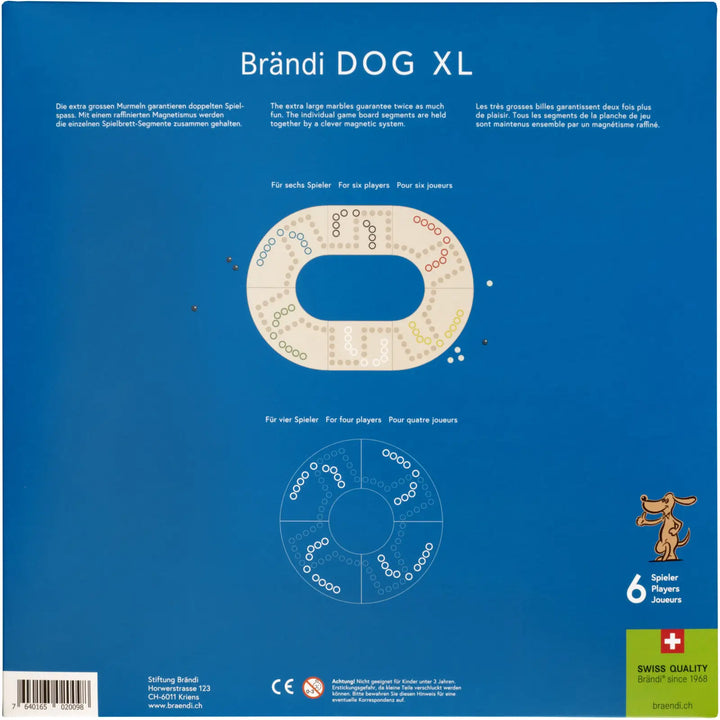 Brändi Dog XL 6 players - Brändi - Board Games