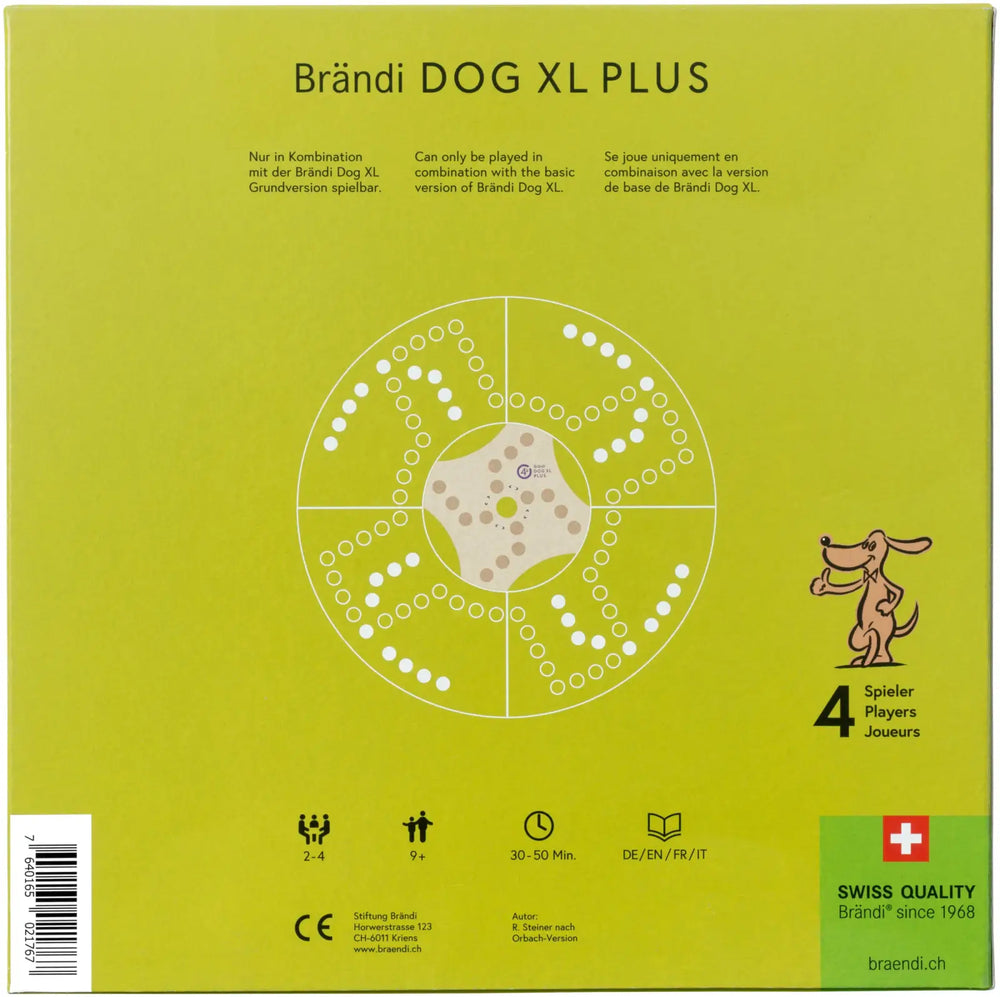 Brändi Dog XL Plus 4 players - Brändi - Board Games