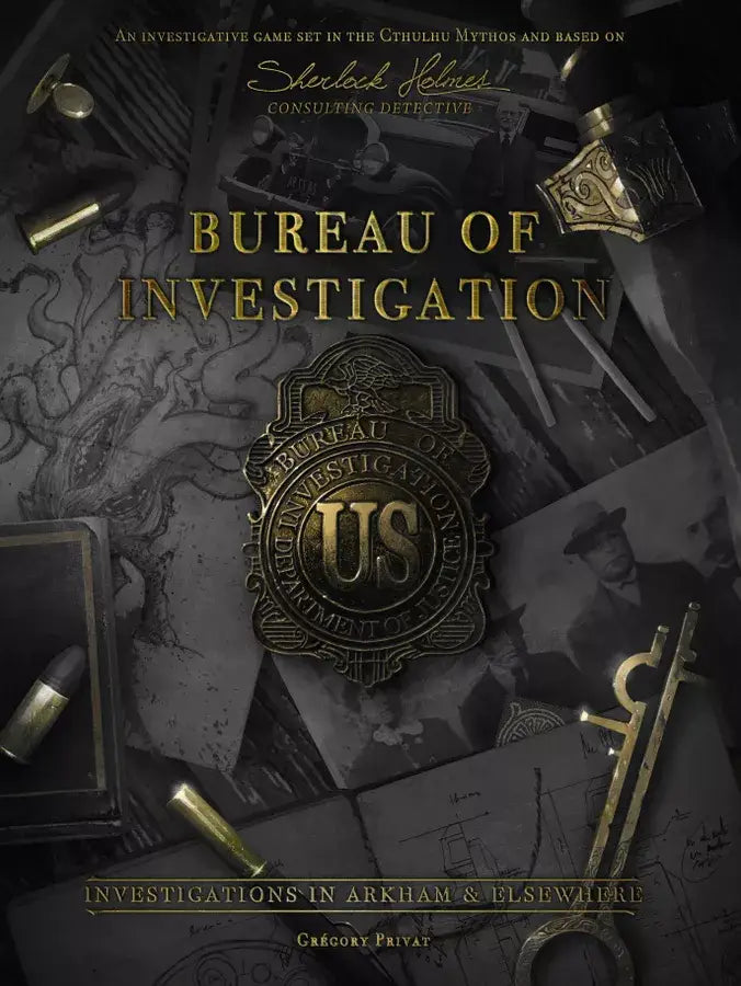 Bureau of Investigation: Investigations in Arkham & Elsewhere (EN) - Space Cowboys - Board Games