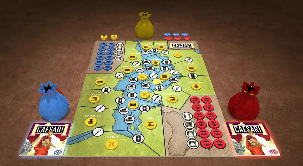 Caesar!: Seize Rome in 20 Minutes! (EN) - PSC Games - Board Games