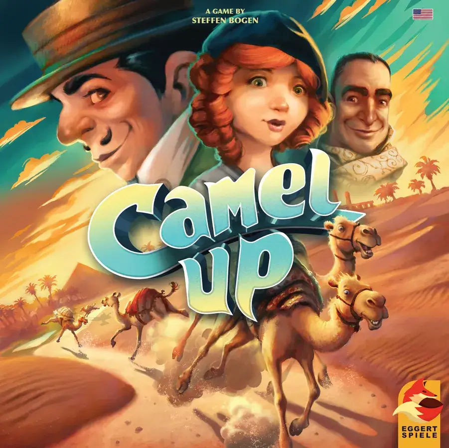 Camel Up 2nd Edition (EN) - Eggerstpiele - Board Games