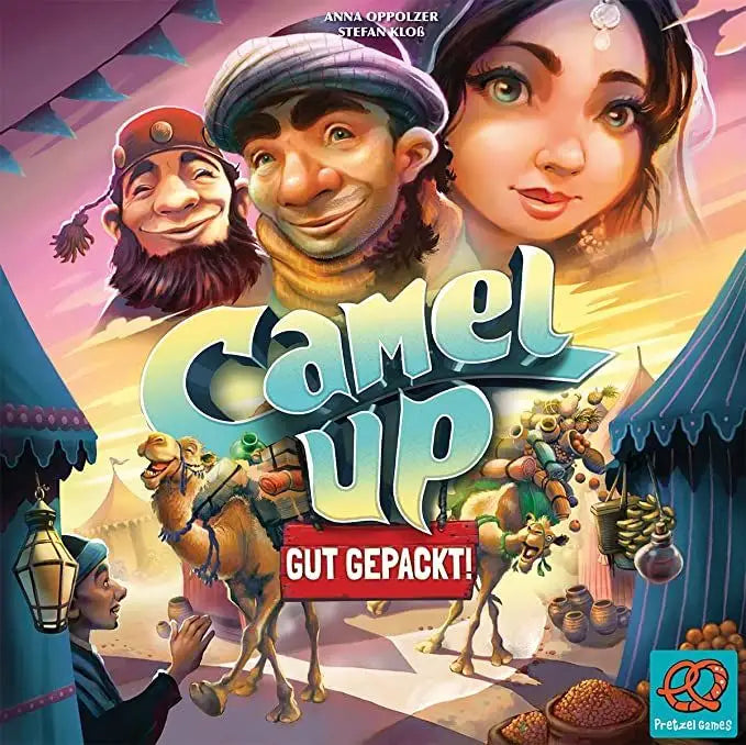 Camel Up Gut Gepackt (DE) - Pretzel Games - Board Games