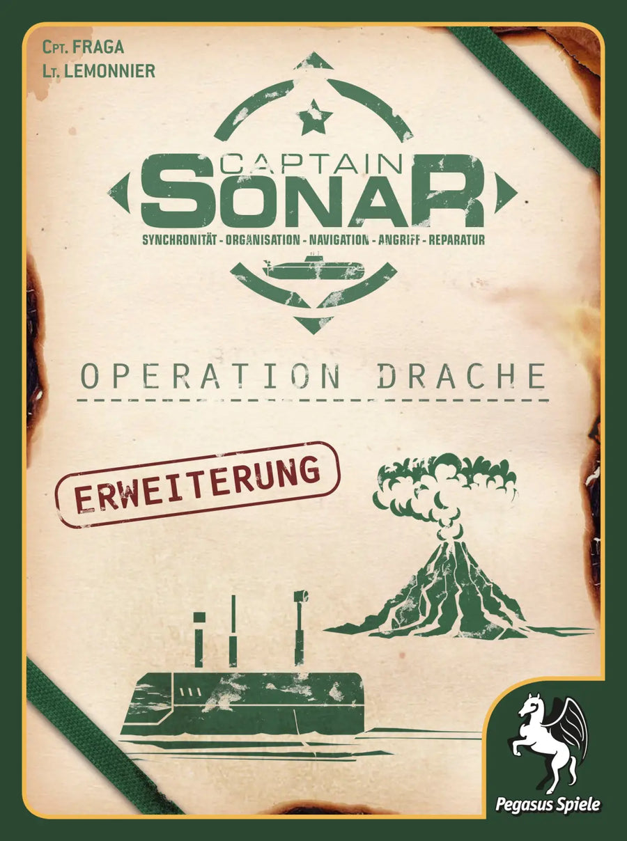 Captain Sonar: Operation Drache (DE) - Pegasus Spiele - Board Games