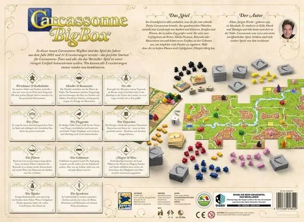 Carcassonne - Big Box (DE) - Hans im Glück - Board Games