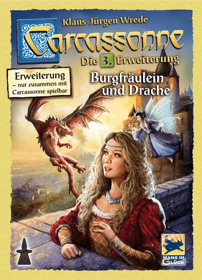 Carcassonne: Burgfräulein & Drache (DE) - Hans im Glück - Board Games