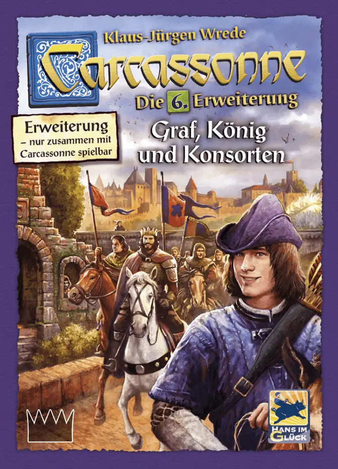 Carcassonne: Graf König & Konsorten (DE) - Hans im Glück - Board Games