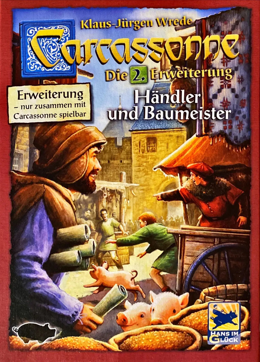 Carcassonne: Händler & Baumeister (DE) - Hans im Glück - Board Games