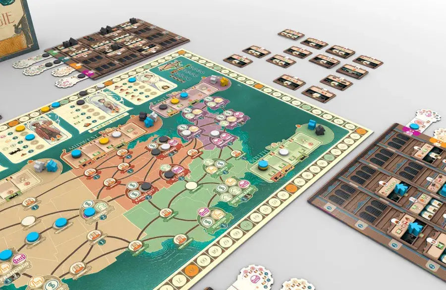 Carnegie Kickstarter Deluxe (DE) - Quined Games - Board Games