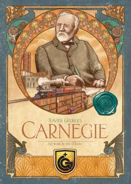 Carnegie Kickstarter Deluxe (DE) - Quined Games - Board Games