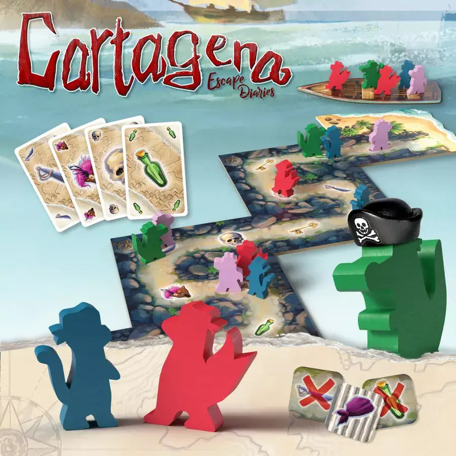 Cartagena: Escape Diaries (EN) - Pretzel Games - Board Games