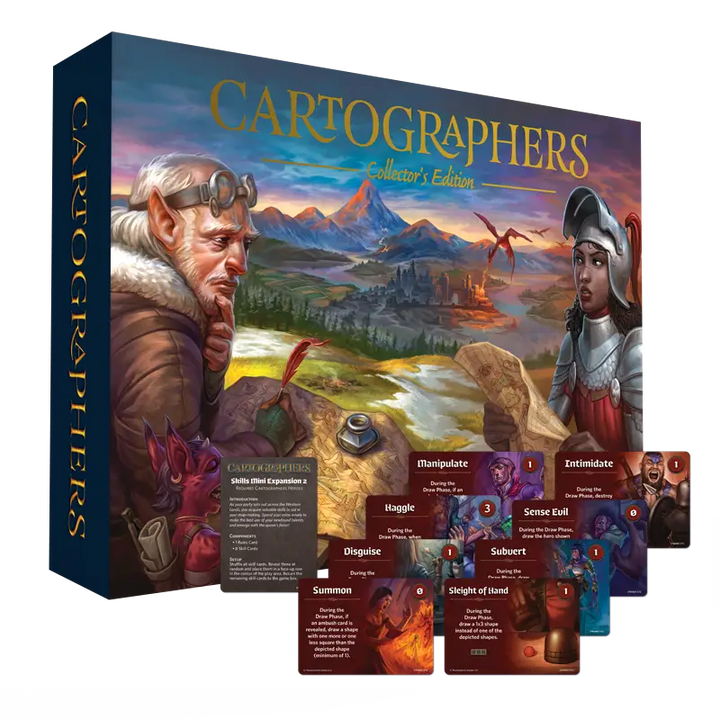 Cartographers Heroes Collector’s Edition (EN) - Thunderworks Games - Board Games