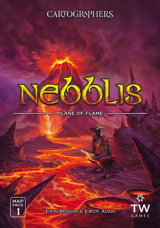 Cartographers: Nebblis - Map Pack 1 (EN) - Thunderworks Games - Board Games