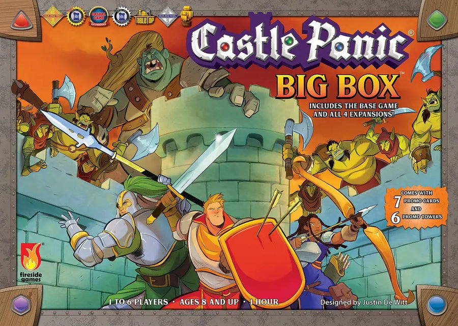 Castle Panic: Big Box 2nd Edition (EN) - Fireside Games - Board Games