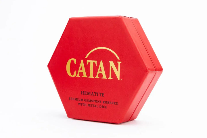 Catan: Premium Robber & Metal Dice Set - Hematite - FanRoll - Accessories