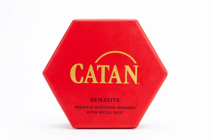 Catan: Premium Robber & Metal Dice Set - Hematite - FanRoll - Accessories