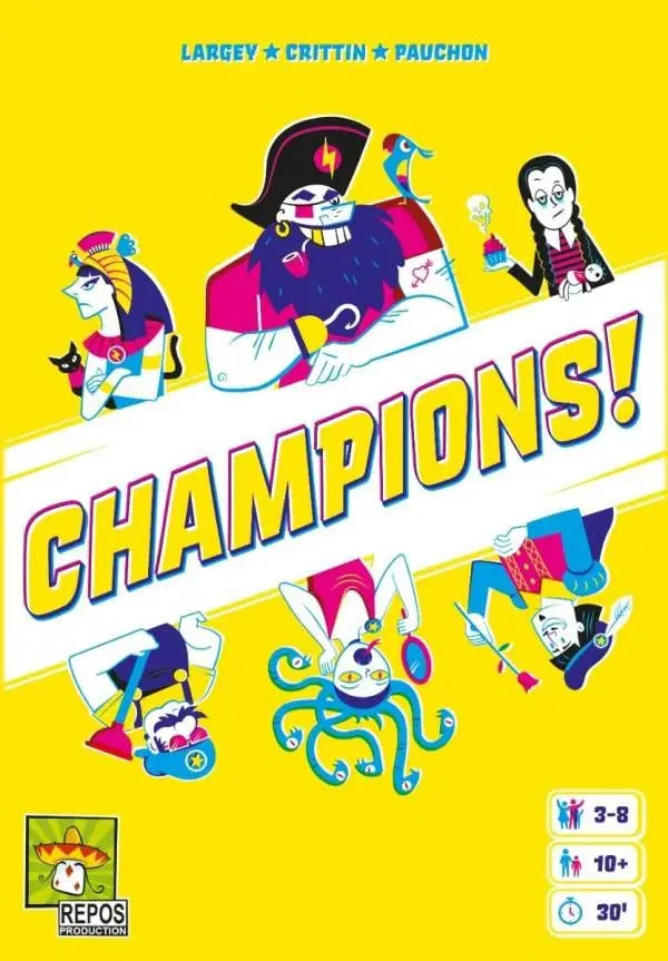 Champions! (DE) - Repos Production - Board Games