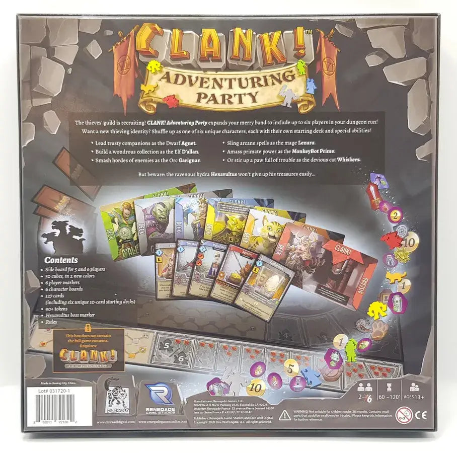 Clank! Adventuring Party (EN) - Dire Wolf - Board Games