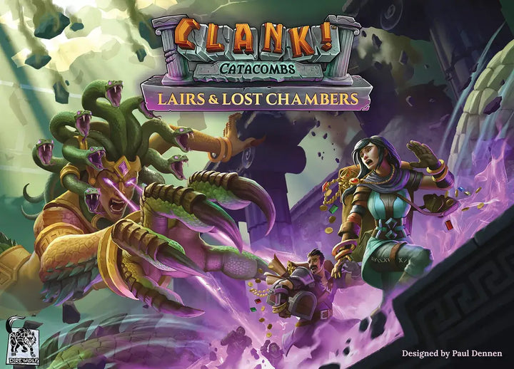 Clank! Catacombs - Lairs and Lost Chambers (EN) - Dire Wolf - Board Games