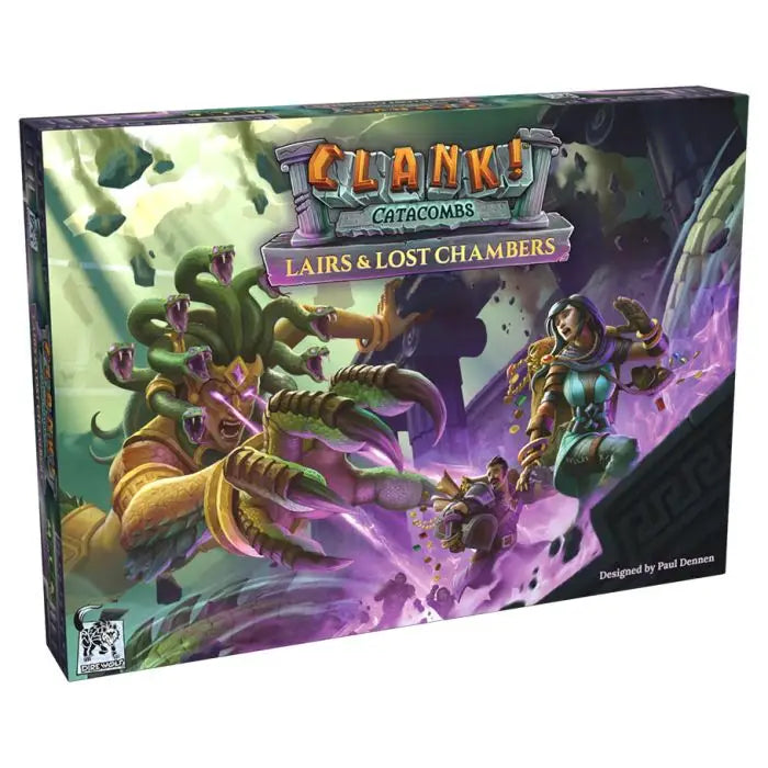 Clank! Catacombs - Lairs and Lost Chambers (EN) - Dire Wolf - Board Games