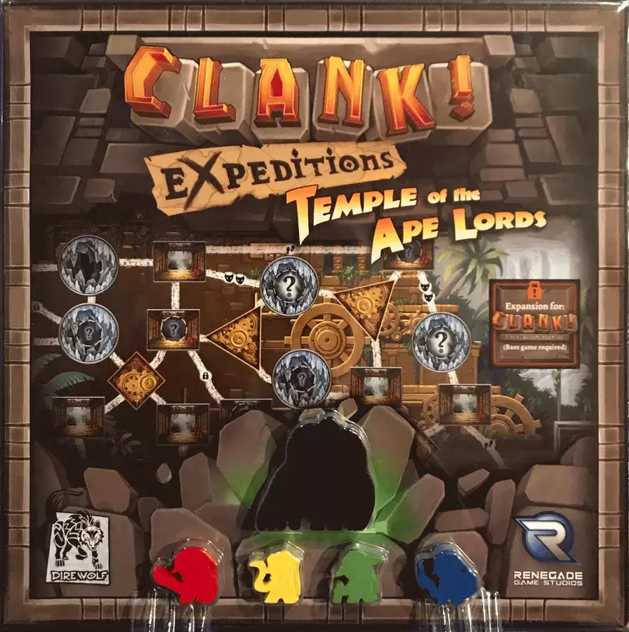 Clank! Expeditions Temple of the Ape Lords (EN) - Dire Wolf - Board Games