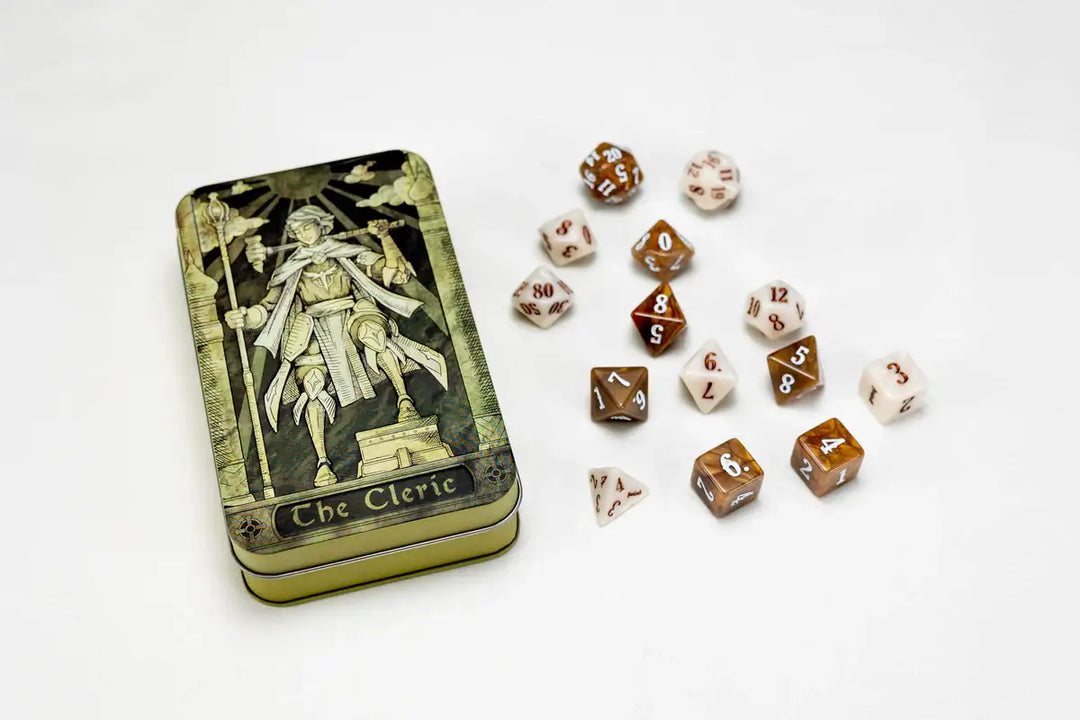 Class-Specific Dice Set: Cleric (Pathfinder & 5E) - Beadle & Grimm - Accessories