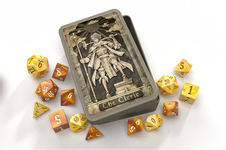 Class-Specific Dice Set: Cleric (Pathfinder & 5E) - Beadle & Grimm - Accessories