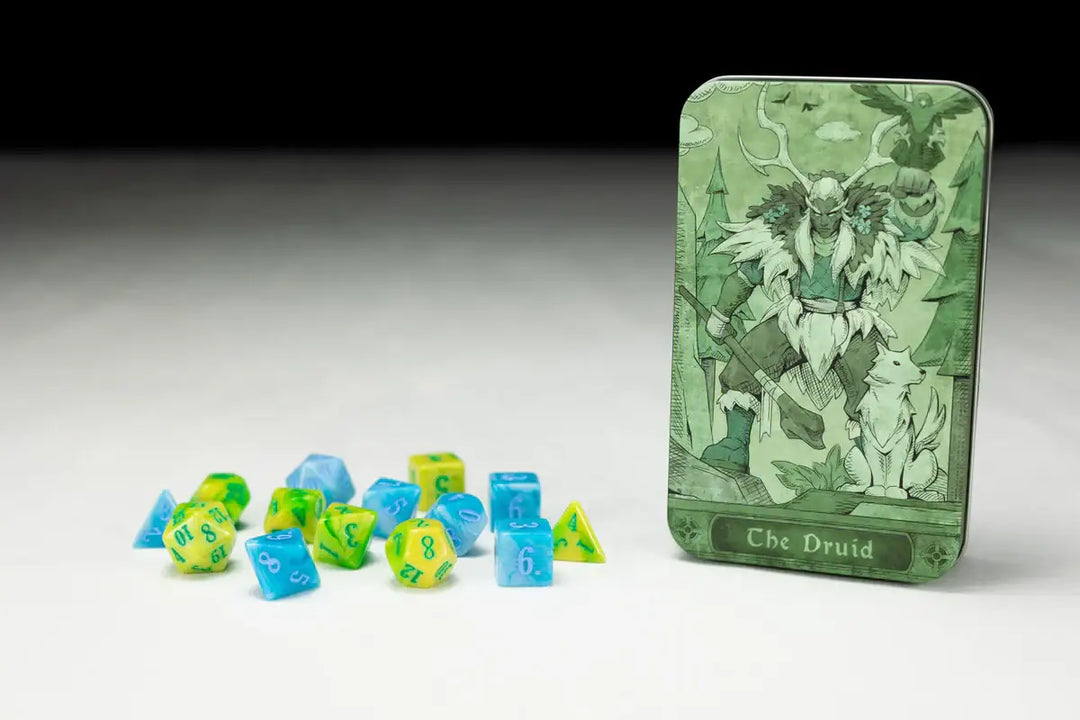 Class-Specific Dice Set: Druid (Pathfinder & 5E) - Beadle & Grimm - Accessories