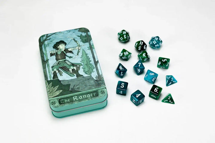 Class-Specific Dice Set: Ranger (Pathfinder & 5E) - Beadle & Grimm - Accessories