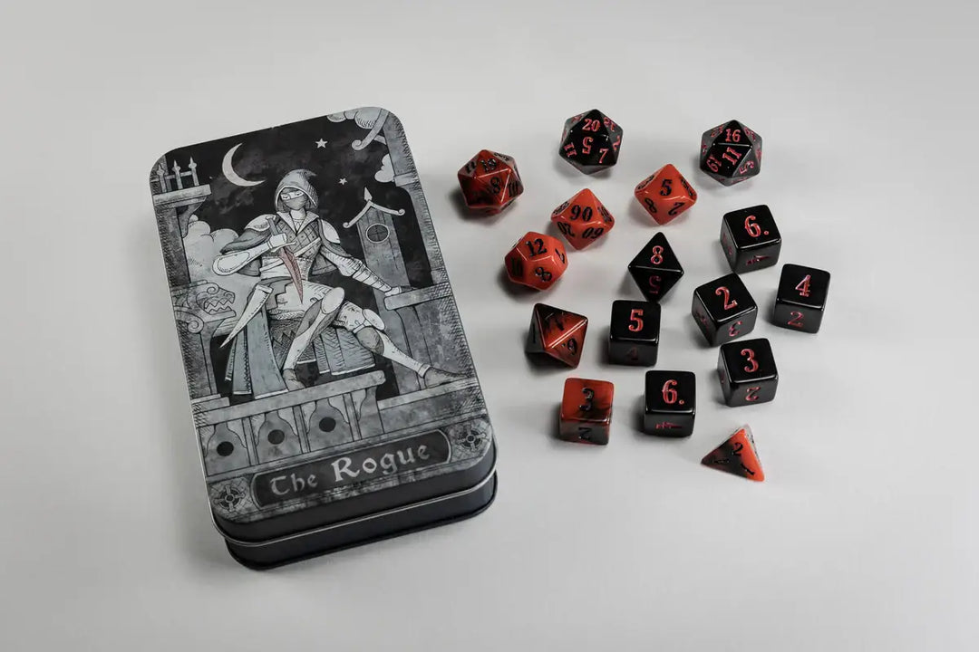 Class-Specific Dice Set: Rogue (Pathfinder & 5E) - Beadle & Grimm - Accessories