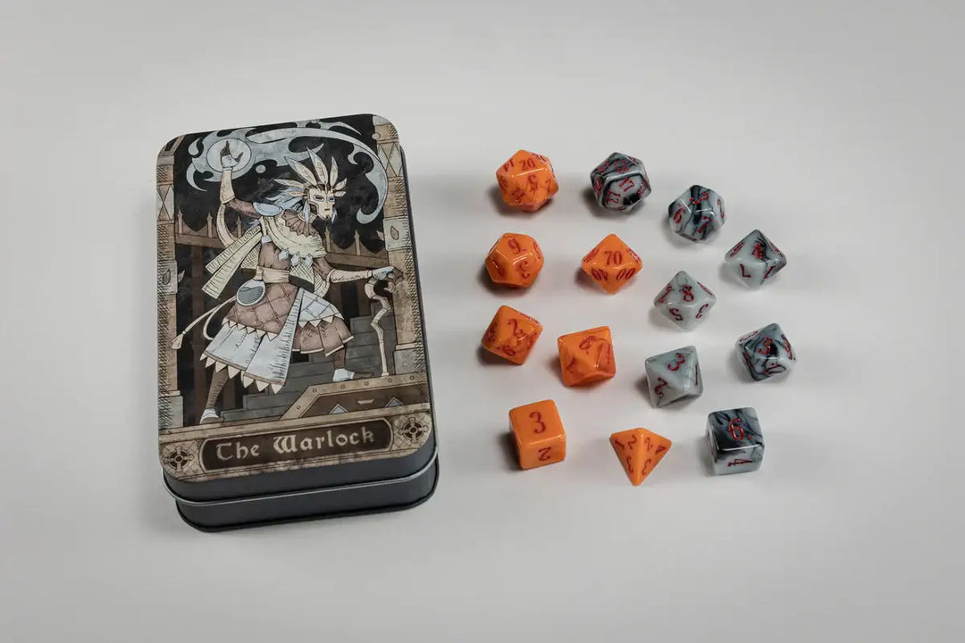 Class-Specific Dice Set: Warlock (5E) - Beadle & Grimm - Accessories