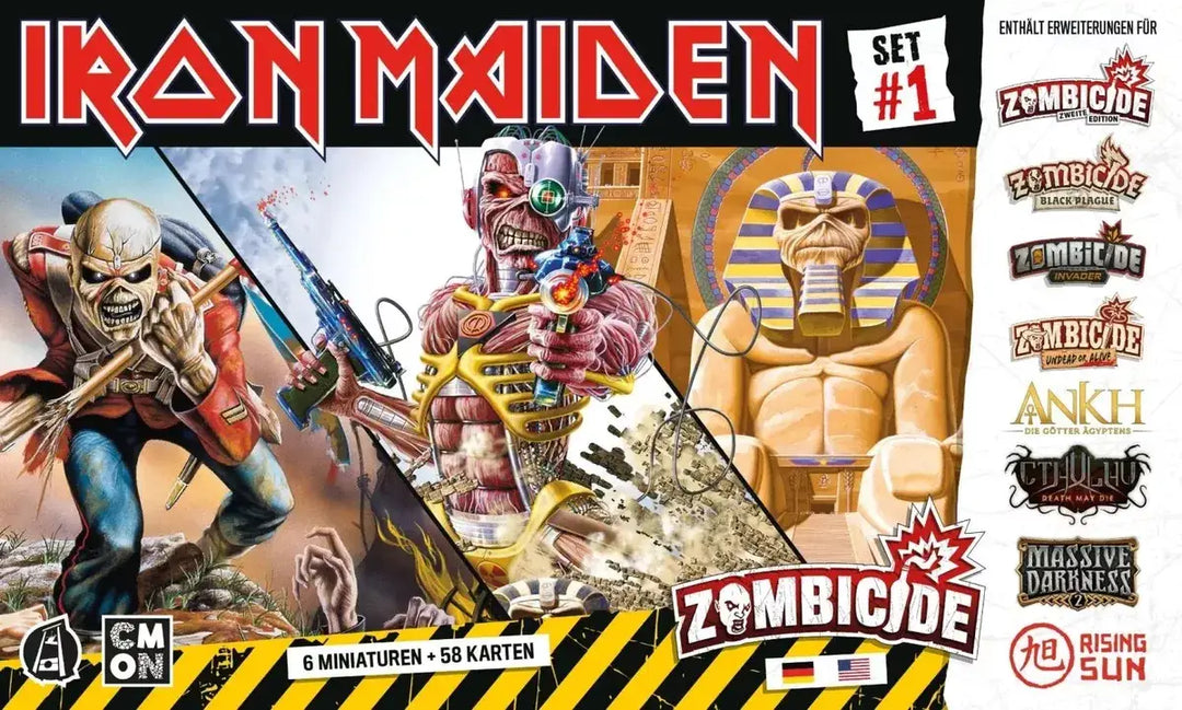 CMON - Iron Maiden - Character Pack #1 (EN) - Cool Mini or Not - Board Games