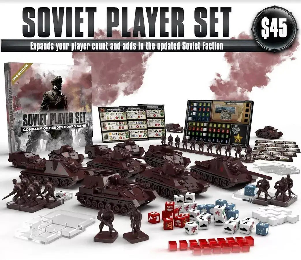 Company of Heroes: 2nd Edition - Soviet Player Set (EN) - Bad Crow Games - Board Games